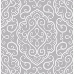 A-Street Prints Heavenly Grey Damask Wallpaper | Wallpaper Twins A-Street Prints Heavenly Grey Damask Wallpaper - SKU 2716-23815