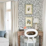 A-Street Prints Helaine Charcoal Pagoda Wallpaper - SKU 4081-26311