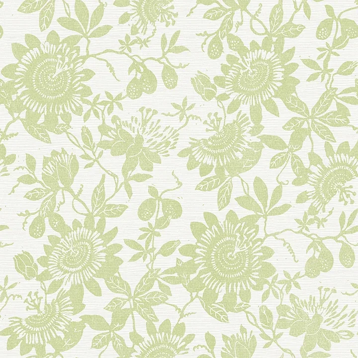 4074-26628 | Helen Light Green Floral Trail Wallpaper