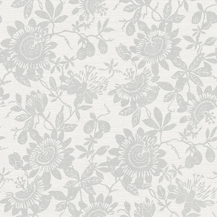 4074-26629 | Helen Light Grey Floral Trail Wallpaper