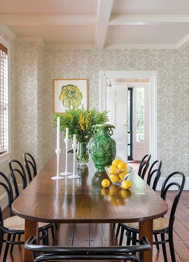 A-Street Prints Helen Taupe Floral Trail Wallpaper - SKU 4074-26633