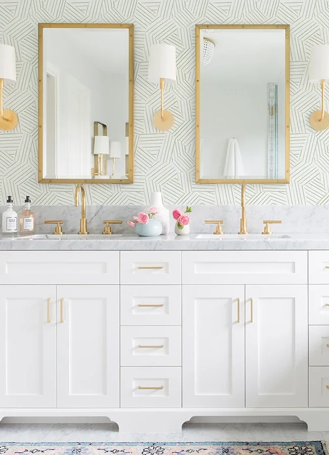 A-Street Prints Helene Sage Geometric Lines Wallpaper | Wallpaper Twins A-Street Prints Helene Sage Geometric Lines Wallpaper - SKU 4121-26900