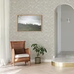 A-Street Prints Helene Silver Glitter Geometric Wallpaper | Wallpaper Twins A-Street Prints Helene Silver Glitter Geometric Wallpaper - SKU 4105-86620