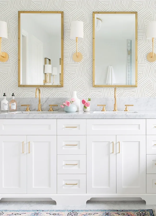A-Street Prints Helene Taupe Geometric Lines Wallpaper | Wallpaper Twins A-Street Prints Helene Taupe Geometric Lines Wallpaper - SKU 4121-26901