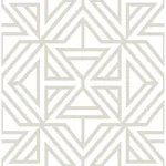 A-Street Prints Helios Bone Geometric Wallpaper | Wallpaper Twins A-Street Prints Helios Bone Geometric Wallpaper - SKU 2902-25554