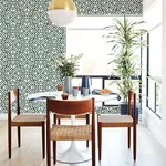 A-Street Prints Helios Green Geometric Wallpaper | Wallpaper Twins A-Street Prints Helios Green Geometric Wallpaper - SKU 2902-87332