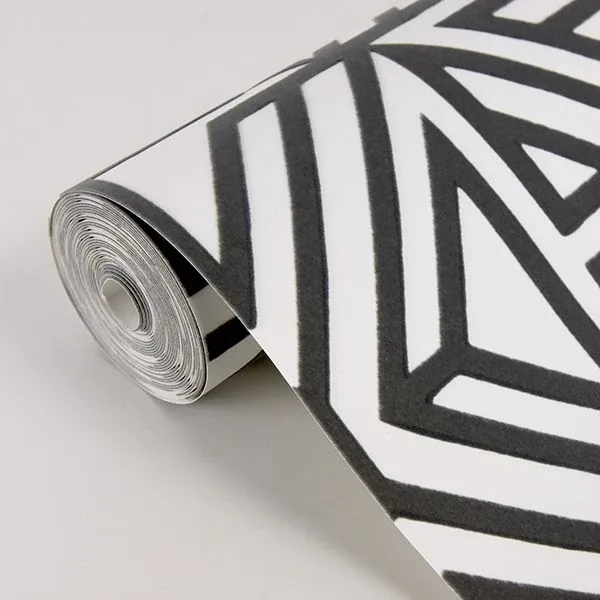A-Street Prints Helios Taupe Geometric Wallpaper | Wallpaper Twins A-Street Prints Helios Taupe Geometric Wallpaper - SKU 2902-87331