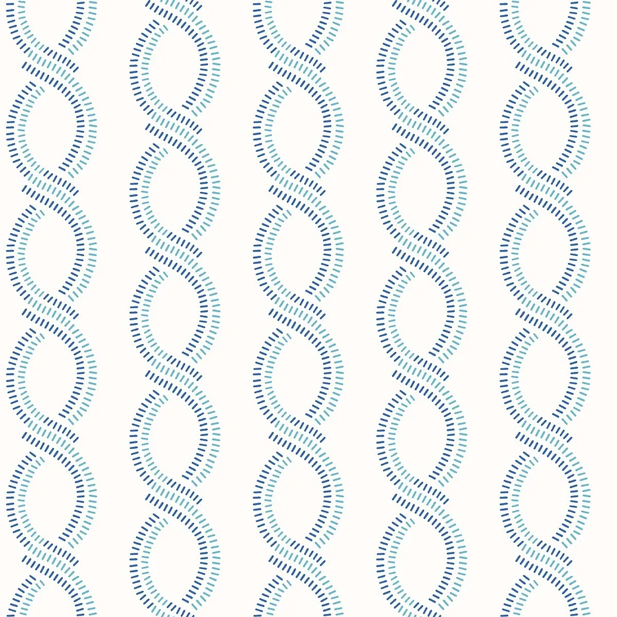 2697-78061 | Helix Blue Stripe Wallpaper