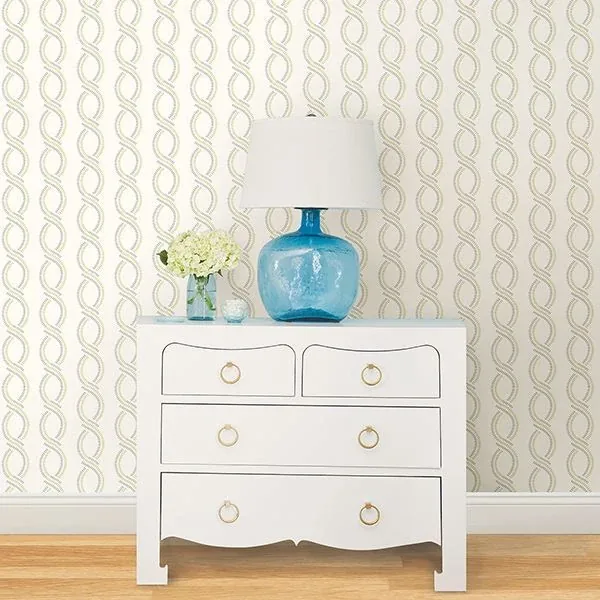 A-Street Prints Helix Green Stripe Wallpaper | Wallpaper Twins A-Street Prints Helix Green Stripe Wallpaper - SKU 2697-78062