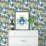 A-Street Prints Hennika Multicolor Patchwork Wallpaper - SKU 2821-25114