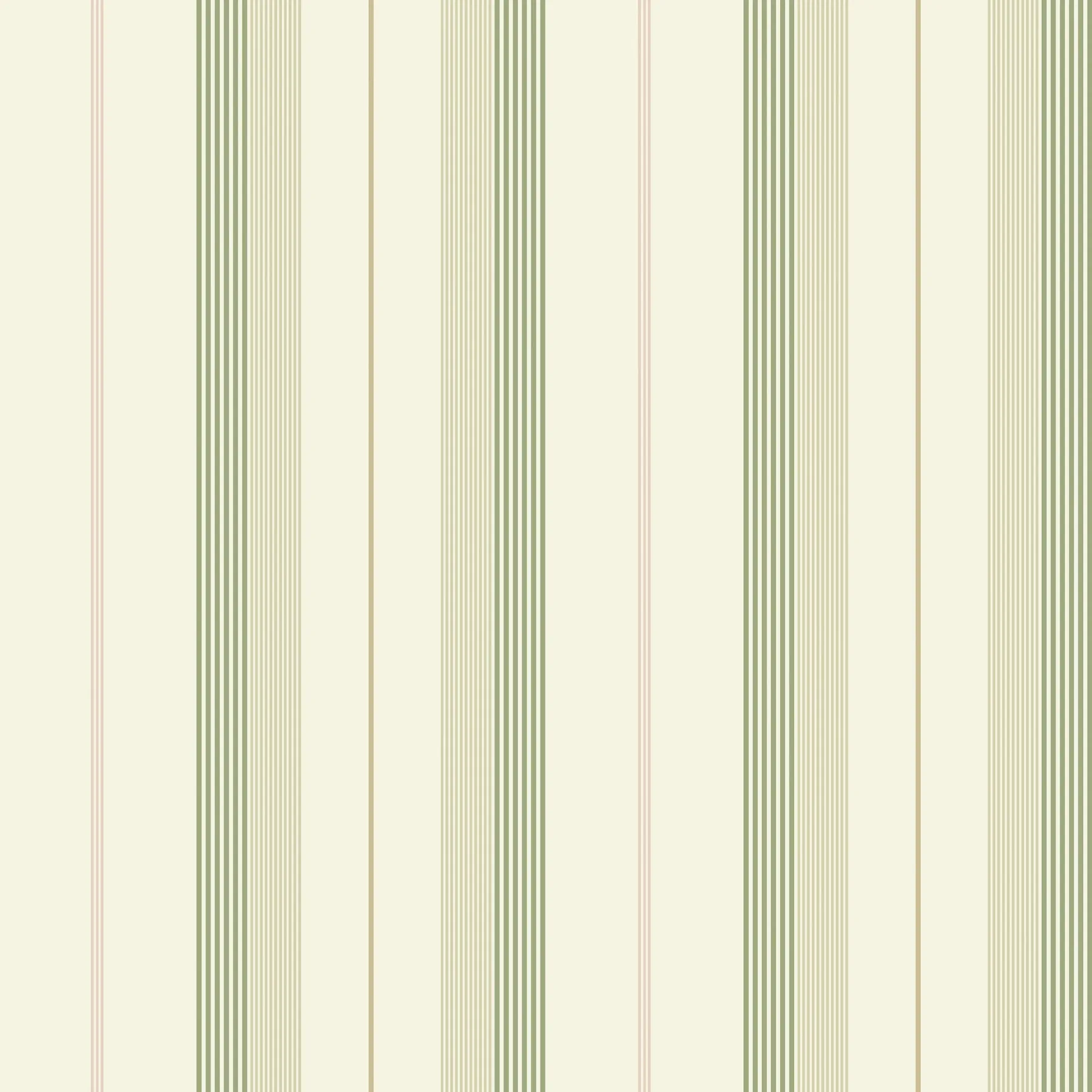 4201-20117 | Herrgård Green Stripe Wallpaper