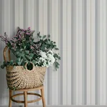A-Street Prints Herrgård Light Blue Stripe Wallpaper - SKU 4201-20119
