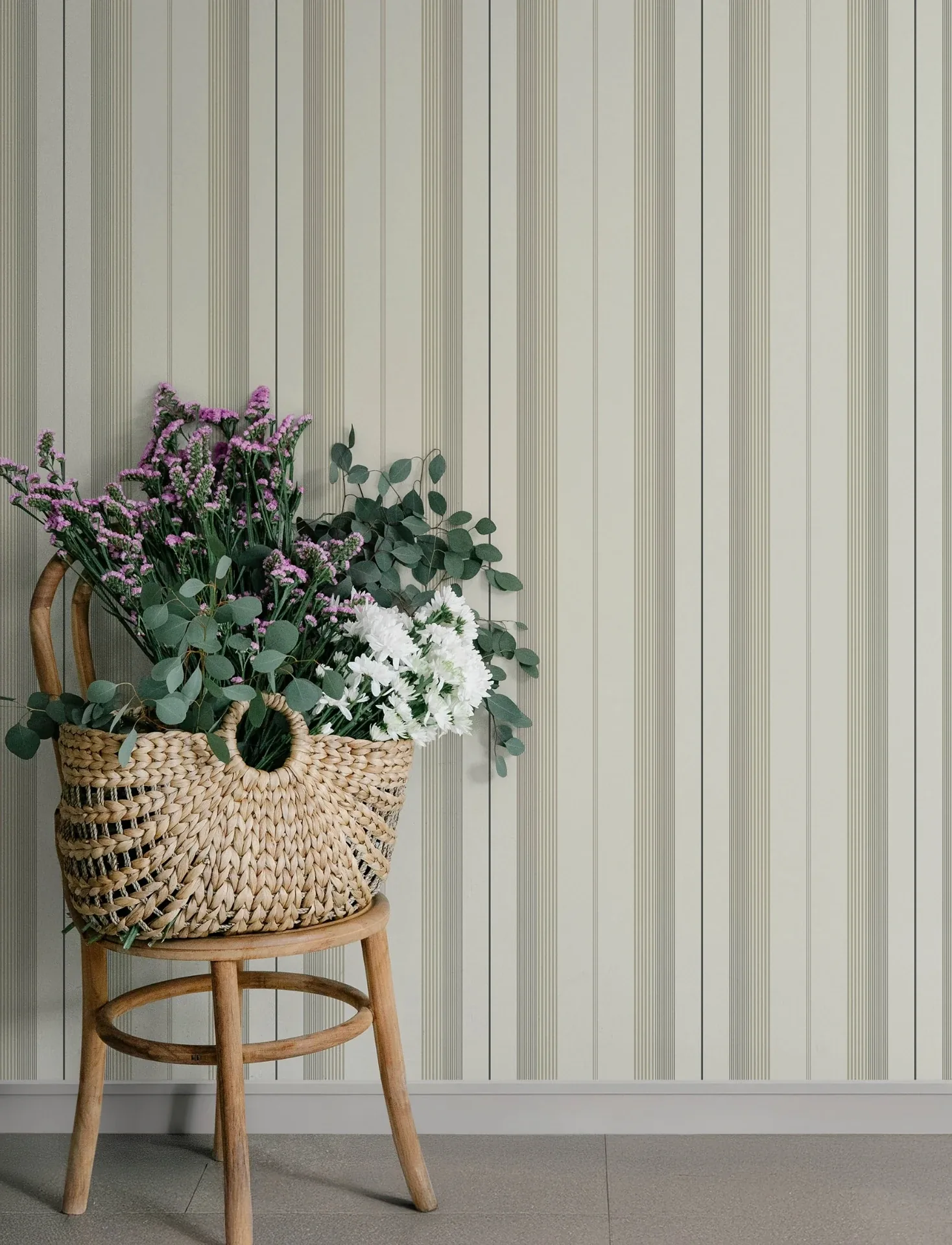 A-Street Prints Herrgård Neutral Stripe Wallpaper | Wallpaper Twins A-Street Prints Herrgård Neutral Stripe Wallpaper - SKU 4201-20118