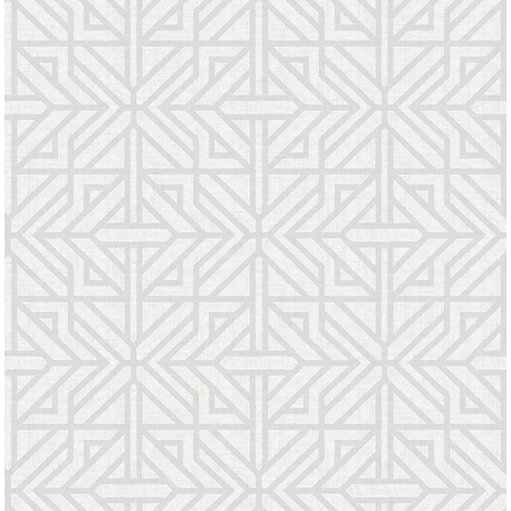 4121-26931 | Hesper Grey Geometric Wallpaper