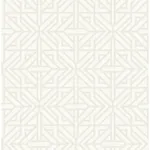 A-Street Prints Hesper Ivory Geometric Wallpaper - SKU 4121-26929