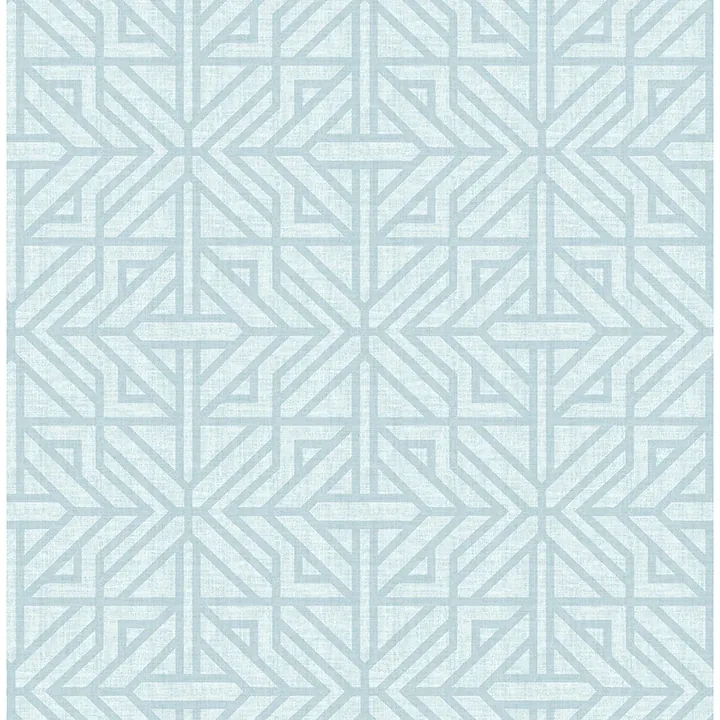 4121-26932 | Hesper Sky Blue Geometric Wallpaper