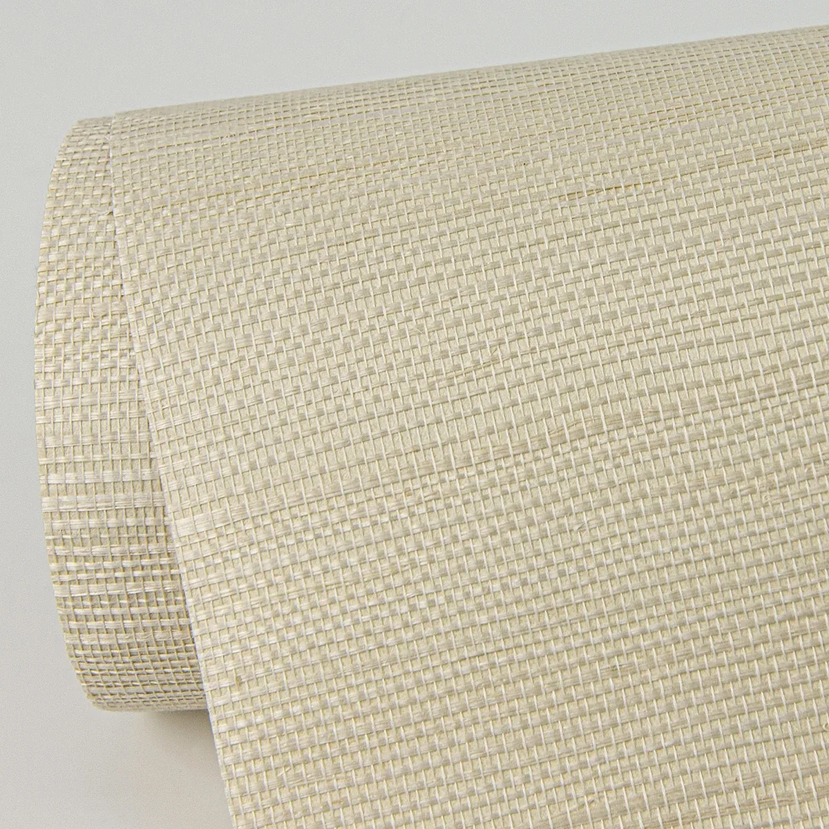 A-Street Prints Hetao Cream Sisal Grasscloth Wallpaper - SKU 2972-54760