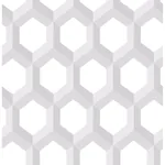 A-Street Prints Hex Grey Geometric Wallpaper - SKU 2716-23840