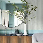 A-Street Prints Hilton Aqua Marbled Paper Wallpaper - SKU 2988-71107