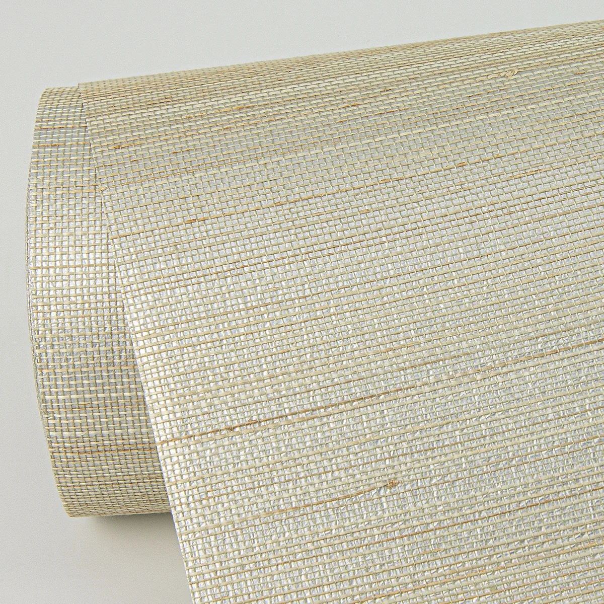 A-Street Prints Hiromi Champagne Abaca Grasscloth Wallpaper - SKU 2972-54745