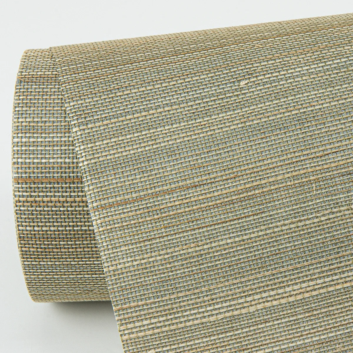 A-Street Prints Hiromi Pewter Abaca Grasscloth Wallpaper - SKU 2972-54752