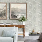 A-Street Prints Hollace Sky Blue Geometric Wallpaper - SKU 4141-27131