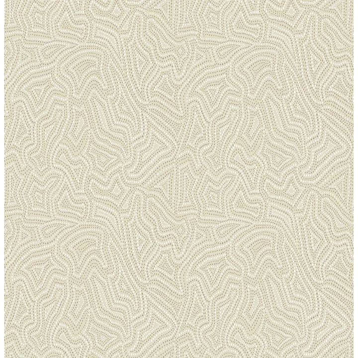 4155-27347 | Hollenback Gold Dotted Abstract Wallpaper