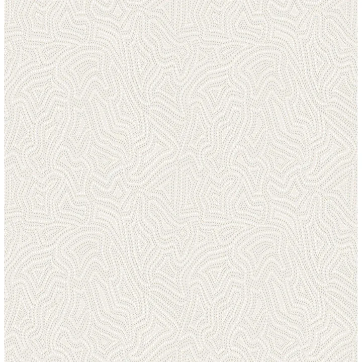4155-27344 | Hollenback Ivory Dotted Abstract Wallpaper