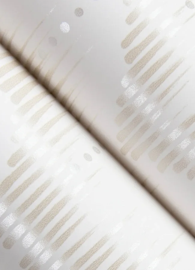 A-Street Prints Holmby Bone Brushstroke Zigzag Wallpaper - SKU 4034-26778
