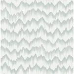 A-Street Prints Holmby Seafoam Brushstroke Zigzag Wallpaper - SKU 4034-26776