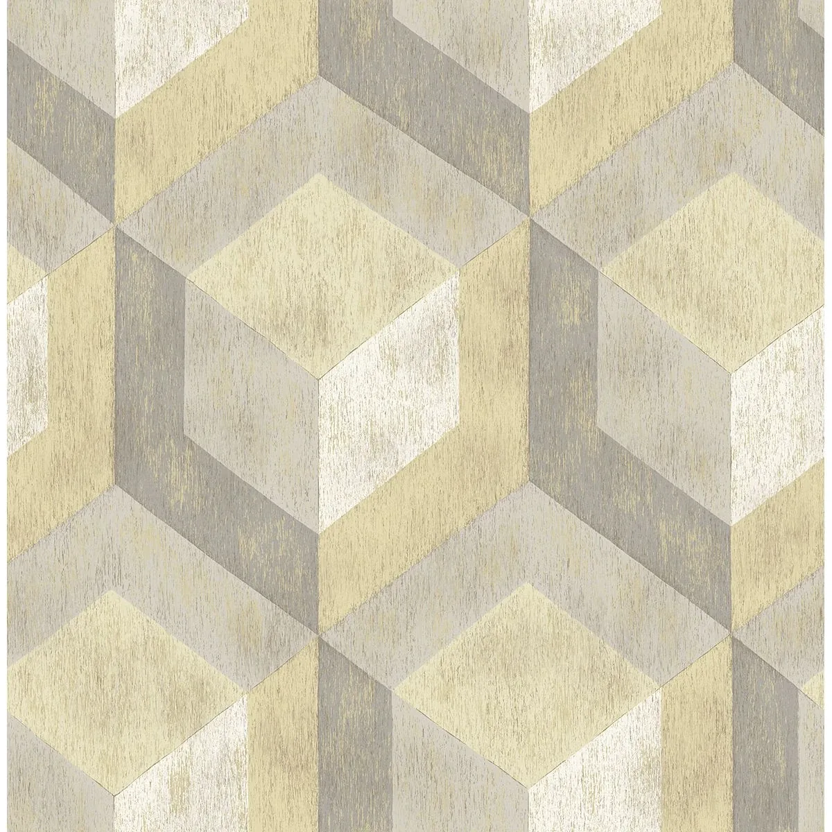 A-Street Prints Honey Rustic Wood Tile Wallpaper - SKU 2701-22309