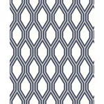 A-Street Prints Honeycomb Navy Navy Geometric Wallpaper - SKU 2782-24504