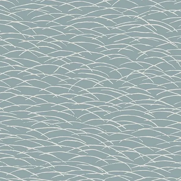 2889-25242 | Hono Blue Abstract Wave Wallpaper