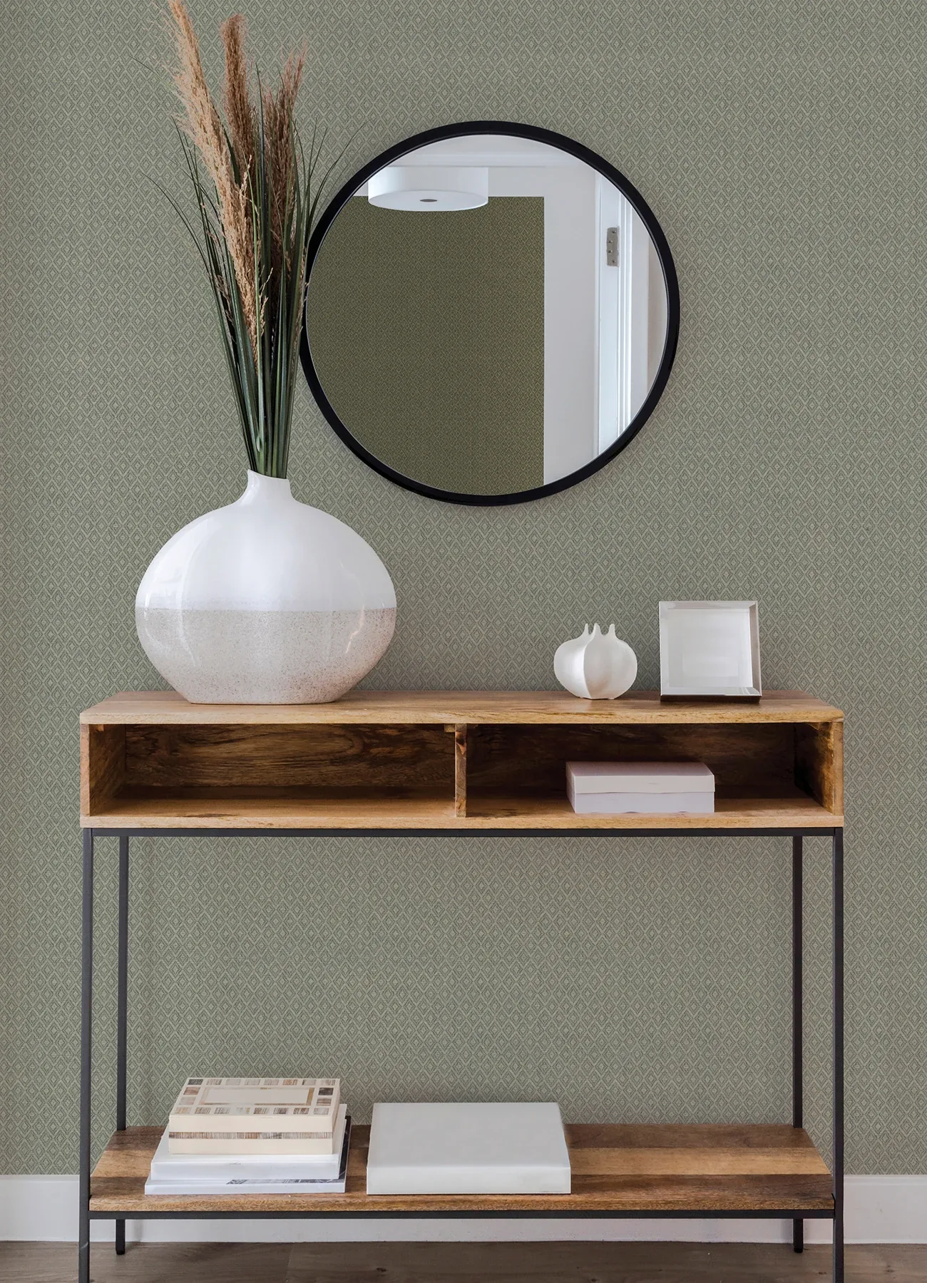 A-Street Prints Hui Stone Paper Weave Wallpaper - SKU 2923-88042