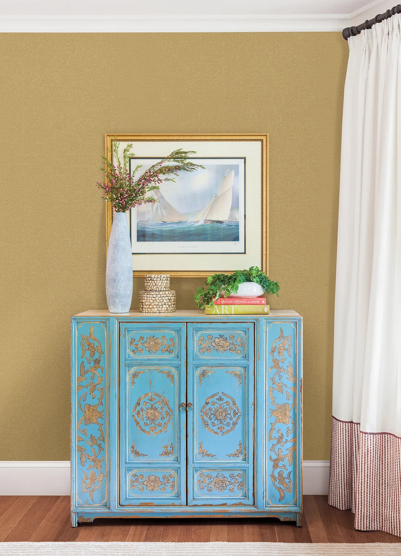 A-Street Prints Huiqing Khaki Geometric Weave Wallpaper - SKU 2923-88072