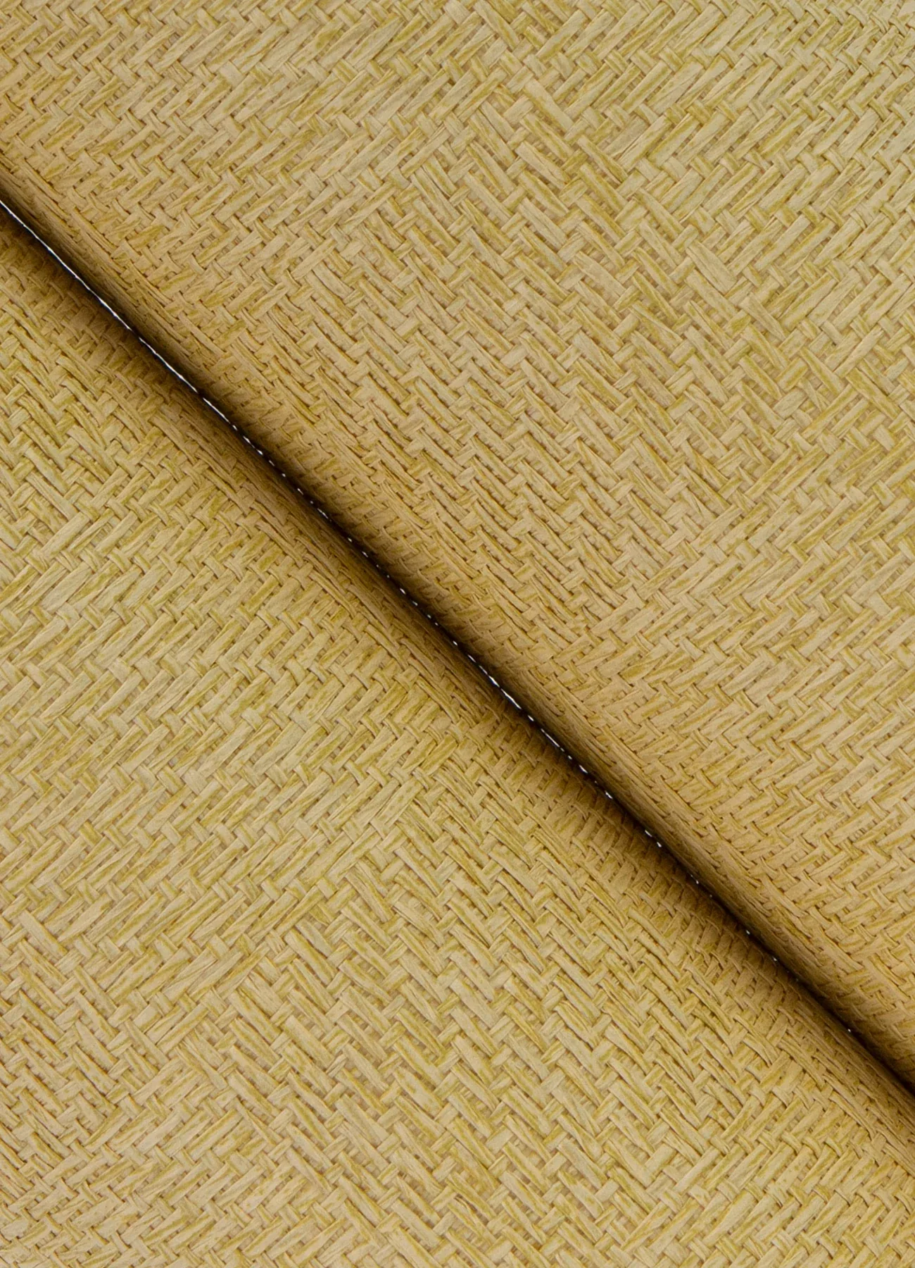 A-Street Prints Huiqing Khaki Geometric Weave Wallpaper - SKU 2923-88072