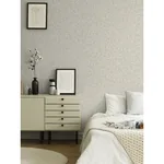A-Street Prints Hummelvik Light Grey Daisy Trail Wallpaper - SKU 2999-24126