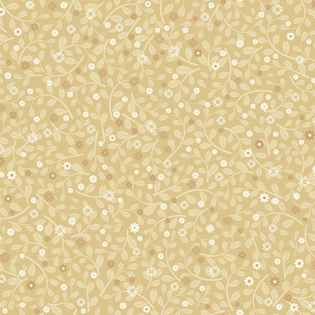 2999-24129 | Hummelvik Yellow Daisy Trail Wallpaper