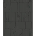 A-Street Prints Huntington Charcoal Geometric Stripe Wallpaper - SKU 4155-72820