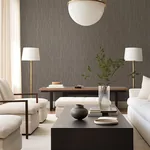 A-Street Prints Huntington Chocolate Geometric Stripe Wallpaper - SKU 4155-72822