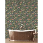 A-Street Prints Hybbe Blue Hydrangea Garden Wallpaper - SKU 2999-55020