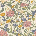 A-Street Prints Hybbe Multicolor Hydrangea Garden Wallpaper - SKU 2999-55021