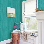 A-Street Prints Illusion Aqua Faux Wood Wallpaper - SKU 2744-24156