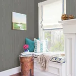 A-Street Prints Illusion Grey Faux Wood Wallpaper - SKU 2744-24153