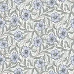 A-Street Prints Imogen Light Blue Floral Wallpaper - SKU 2948-28027