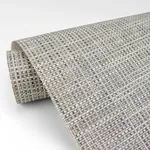 A-Street Prints In The Loop Cream Faux Grasscloth Wallpaper - SKU 2829-82066