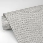 A-Street Prints In The Loop Grey Faux Grasscloth Wallpaper - SKU 2829-82052