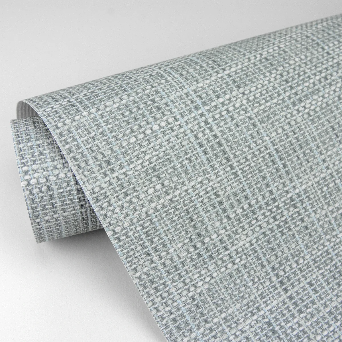 A-Street Prints In The Loop Sage Faux Grasscloth Wallpaper - SKU 2829-82060