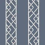 A-Street Prints Indigo Indigo Latticework Wallpaper - SKU 2785-24807