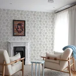 A-Street Prints Inge Light Grey Floral Block Print Wallpaper - SKU 4066-26533